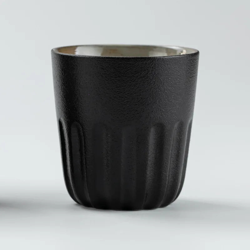 Restaurant Kiln Coffee Cup Ceramic Cup Office Mug Large Water Cup Japanese Simple Gradient Cup Beverage Utensils Kitchen