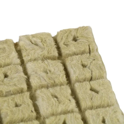 50pcs 25x25x25mm Stonewool Hydroponic Media Cubes Pflanzenwürfel Soilless Substrat ausgesät