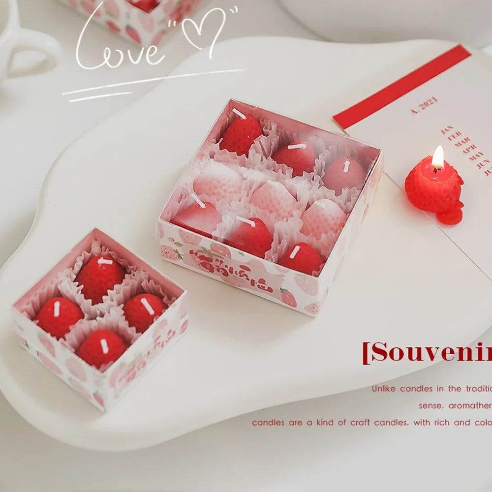 Voňavá sviečka jahodová sójová sójová vôňa vosk hotel svadobné narodeniny darček aromaterapia aromaterapie sviečky