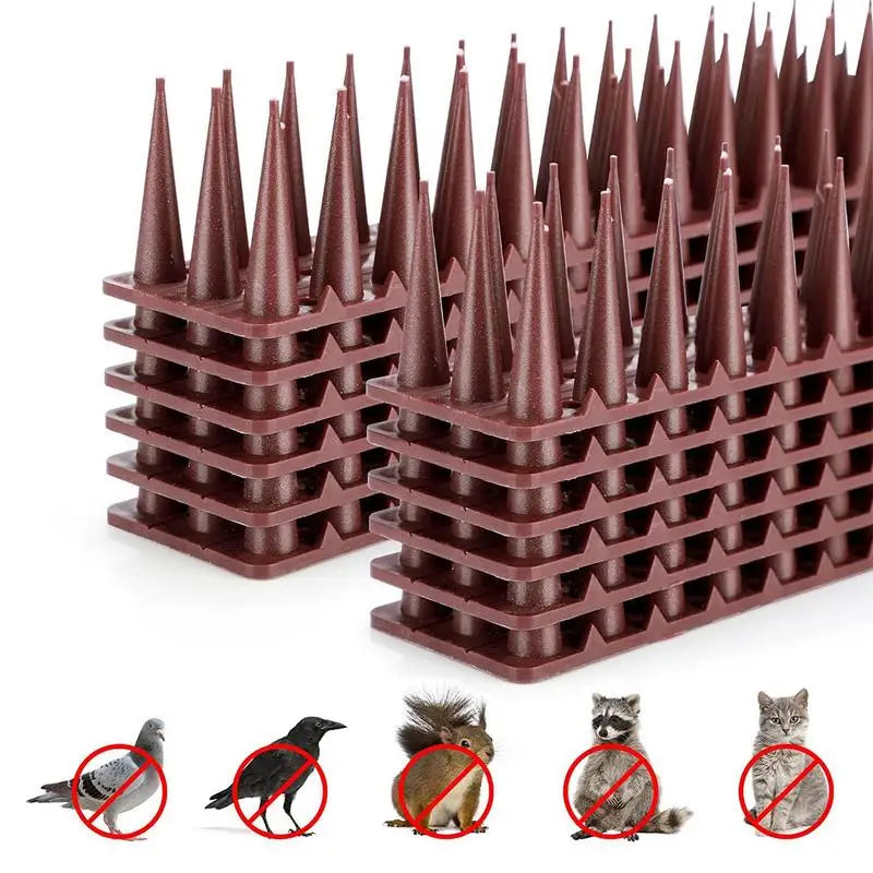1PC Plastové bezpečnostní plot hroty ptáků Repellenty Outdoor Garden Orchard Farms for Hobeons hroty mývalové hroty kočičí hroty
