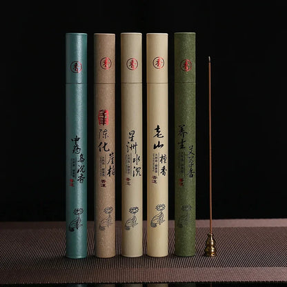 Yxymcf 40 Sticks natürlicher Sandelholz Weihrauch Schlaf Chinesische Heimatkornstöcke Aromatherapie Raum Duft Buddhistische Lieferungen