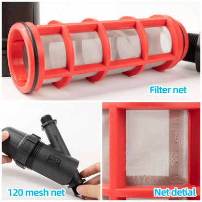 Garden Reginging Irrigação de Metal Filtro de Filtro de Filtro de Sulvedor de Rede 3/4 polegadas 120 Mesh Gardening Drip Irrigação Ferramentas da Fonte