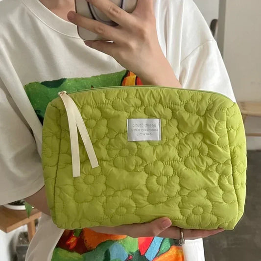 Novi cvjetni uzorak žena za šminkanje toaletne potrepštine kozmetički organizator zipper vrećice za pranje vrećice kozmetičke torbe ženke make up torbe