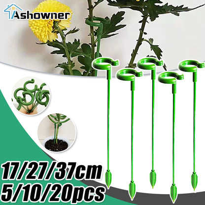 5/10/20 stk plöntur styður blóm stand fiðrildi Orchid Support Rod Climbing Plöntur Stick Protection Grænmeti birgðir